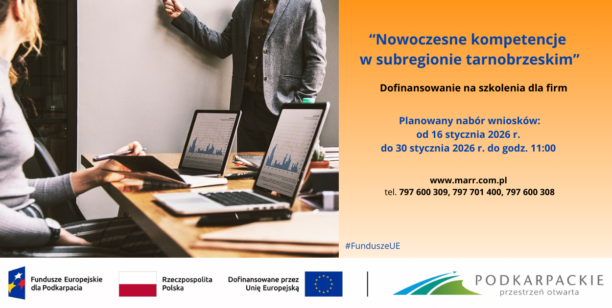 Dofinansowania do szkoleń dla firm! Nabór od 16 stycznia 2026